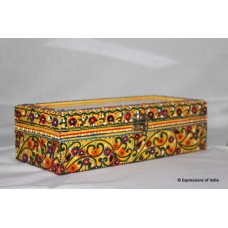 Open top Yellow Floral Box